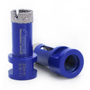 Diamond Core Bit 2pcs 6-50MM for Marble Porcelain Ceramic Stone 5/8-11 Thread - SHDIATOOL