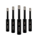 Diamond Drilling Bits 5pcs Ceramic Granite Marble Core Bit Hole Saw Hexagon Shank