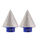 SHDIATOOL Diamond Beveling Chamfer Bits 5/8-11 or M14 or M10 Thread for Granite Marble Tiles Existing Holes Enlarging Polishing Shaping Dia 20/35/50/75mm - SHDIATOOL