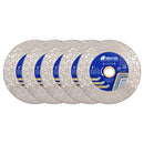 Diamond Saw Blade Double-sided 5"/125mm for Tile Marble Granite Stone Cutting Disc - SHDIATOOL