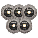 X Mesh Turbo Blade Tile Ceramic Marble Double Sided Diamond Cutting Grinding Disc