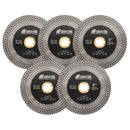 X Mesh Turbo Blade Tile Ceramic Marble Double Sided Diamond Cutting Grinding Disc