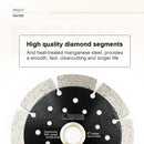 SHDIATOOL Concrete Diamond Segmented Saw Blade with Multi Holes Cutting Granite Marble - SHDIATOOL