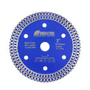 SHDIATOOL 1/2/3 PCS 3" 75mm X Mesh Turbo Diamond Blade Cutting for Tile Ceramic Porcelain Marble