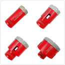 4pcs/set Dry Diamond Drill Bits for Porcelain Tile Stoneware Granite M14 Thread - SHDIATOOL