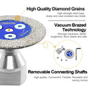 Diamond Engraving Saw Blade 40/50mm for Marble Granite M14 or 5/8"-11 Flange - SHDIATOOL