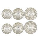 Electroplated Cutting Grinding Disc Double Side M14 or 5/8-11 Flange