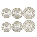 Electroplated Cutting Grinding Disc Double Side M14 or 5/8-11 Flange