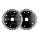Mesh Turbo Saw Blade 2/5pcs 4"/4.5"/5" Cutting for Granite Ceramic SHDIATOOL