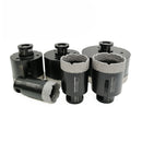 SHDIATOOL Diamond Core Drill Bits Set(6pcs) for Porcelain Tile Granite Marble 5/8-11 - SHDIATOOL