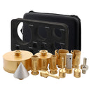 SHDIATOOL Diamond 12pcs/kit Core Drill Bits M14 for Ceramic Tile Porcelain Tile Marble