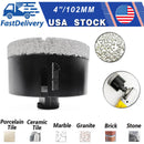 Diamond Core Drill Bits for Porcelain Ceramic Brick Hole Saw 1/4 inch to 6 inch 5/8-11 - SHDIATOOL