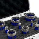 SHDIATOOL Diamond Drilling Bits Set 11pcs 6/6/6/8/10/12/20/25/28/32/35mm Round Shank Granite Marble Ceramic Vaccum Brazed Core Bit