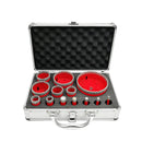 SHDIATOOL Red Diamond Drill Core Bits Kit for Tile Porcelain Granite M14 Thread - SHDIATOOL