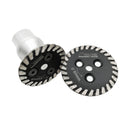 40/50MM 2pcs Diamond Blade with Removable Long Flange Cutting Engraving Granite Marble - SHDIATOOL