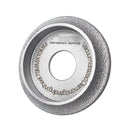3"/75mm Diamond Grinding Wheel Demi-bullnose Edge Profile Quartz Ceramics 1pc - SHDIATOOL