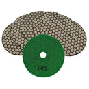 SHDIATOOL 5Inch Dry Diamond polishing Pad Grit50 for Granite Marble - SHDIATOOL