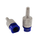 Diamond Milling Finger Bits for Enlarge Hole Special-shaped in Marble Masonry 10mmx25mm - SHDIATOOL