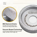 SHDIATOOL 5"/125mm Diamond Flat Wheel Beveling Wheel Marble Concrete Stone - SHDIATOOL