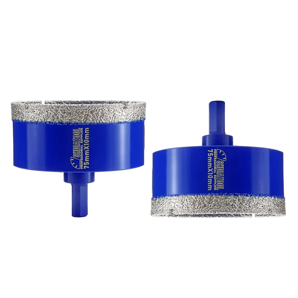 Diamond Drill Core Bits Porcelain Tile Ceramic Granite Marble with Triangle Shank - SHDIATOOL