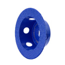 SHDIATOOL 3 inch Diamond Grinding Cup Wheel for Granite Marble Masonry Convex Bore 10mm