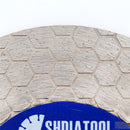 SHDIATOOL Hexgonal Double Sided Diamond Cutting Disc Grinding Wheel for Tile Procelain Ceramic Granite Marble Stone Dia 4.5''/5'' - SHDIATOOL