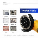 SHDIATOOL Concrete Diamond Segmented Saw Blade with Multi Holes Cutting Granite Marble - SHDIATOOL