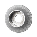 3"/75mm Vacuum Brazed Diamond Grinding Wheel Demi-bullnose Edge Profile 1pc - SHDIATOOL