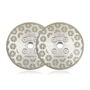 Electroplated Saw Blade Granite Marble Single Side Coated with M14 or 5/8-11 Flange