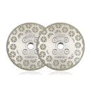 Electroplated Saw Blade Granite Marble Single Side Coated with M14 or 5/8-11 Flange