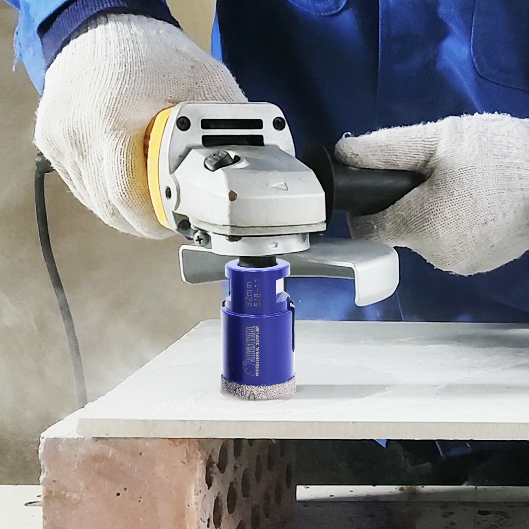 SHDIATOOL Diamond Core Drill Bit 1pc 6mm Porcelain Marble Brick