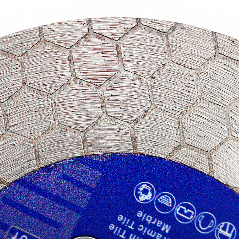 Saw Blade Hexgonal Double Sided Ceramic Marble Cutting Grinding Disc M14 or 5/8-11