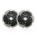 Turbo Blade with Slant Protection Teeth Cutting Granite Marble Concrete 4" 4.5" 5" 7" 9" - SHDIATOOL