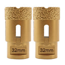 SHDIATOOL 20-160mm Dry Diamond Drilling Core Bits for Ceramic Marble M14 Thread - SHDIATOOL