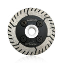 SHDIATOOL Turbo Saw Blade 3" 4.5" 5" 7" 9"Cutting Grinding Marble Concrete - SHDIATOOL
