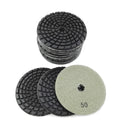 SHDIATOOL 4" Concrete Wet Diamond Polishing Pads Polishing Concrete 9/12pcs - SHDIATOOL