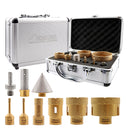 SHDIATOOL Diamond Drill Bits 9pcs/Box M14 Granite Marble Ceramic Porcelain - SHDIATOOL