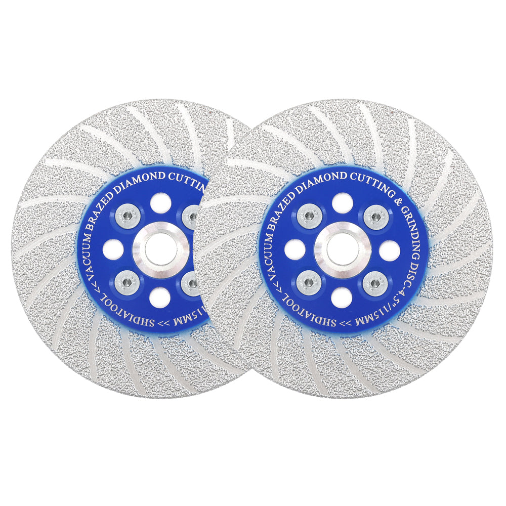 Saw Blades Double sided 4/4.5/5" Granite Marble Concrete M14 or 5/8-11 Flange