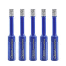 SHDIATOOL Diamond Drill Core Bits with Triangle Shank for Porcelain Tile Ceramic Granite Marble Masonry Stone Diamond Hole Saw Dia 20-68mm - SHDIATOOL