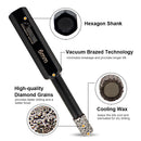 Dry Diamond Drill Bits 2/5pcs Hex Shank for Granite Marble Ceramic Tile - SHDIATOOL