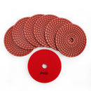 4 inch Professional Wet Polishing Pads for Marble Granite 8pcs/set - SHDIATOOL