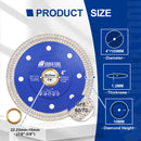 4"-14" X Mesh Turbo Diamond Blade Cutting for Tile Ceramic Porcelain Marble - SHDIATOOL