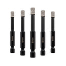 Diamond Drilling Bit 5pcs Ceramic Granite Marble Core Bit Quick-fit Shank