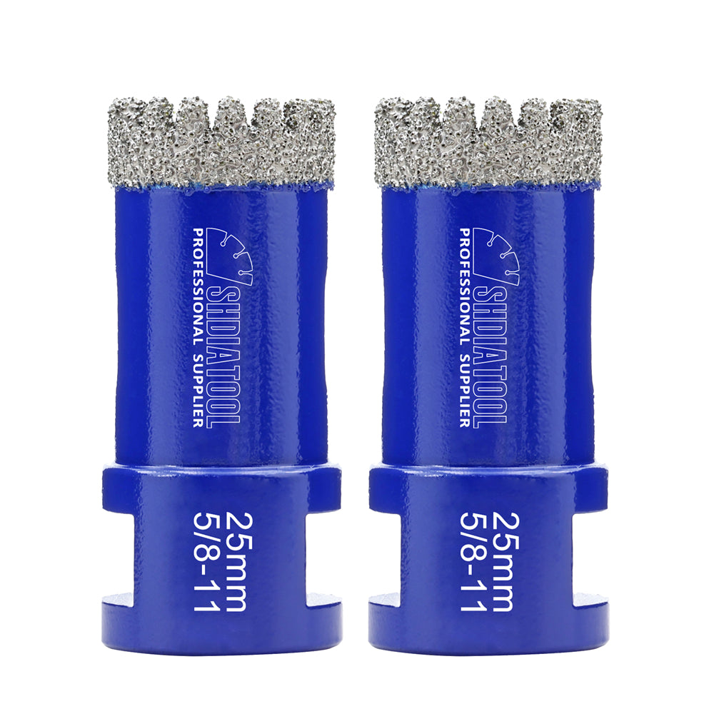 Diamond Core Drill Bits Drilling Porcelain Ceramic Marble Hole Saw 5/8-11