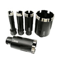 5pcs Diamond Core Drill Bit for Hard Stone Concrete Marble Hole Saw 5/8-11 - SHDIATOOL