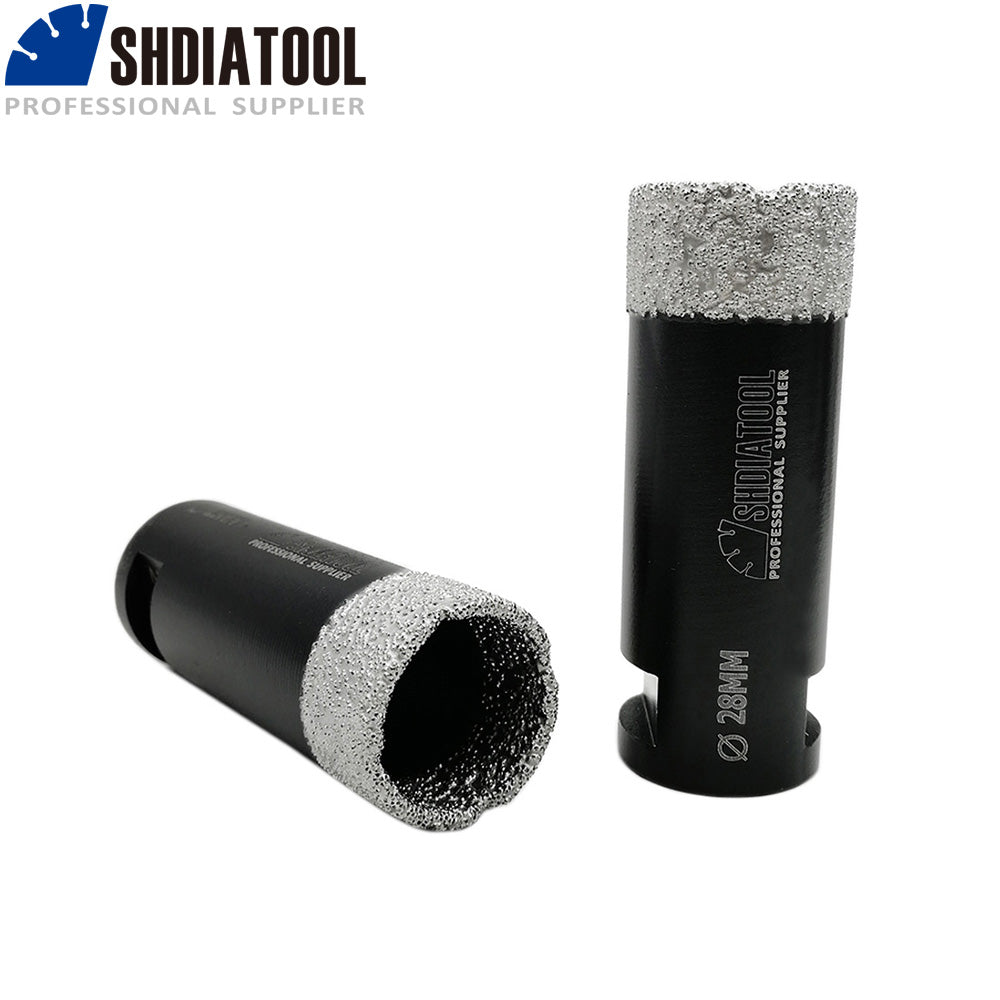SHDIATOOL Diamond Drill Bits M14 thread for Porcelain Tile Granite 20-100mm - SHDIATOOL
