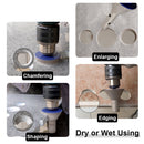 Diamond Milling Chamfer Finger Bits Porcelain Ceramic Tile Marble Hexagonal Shank