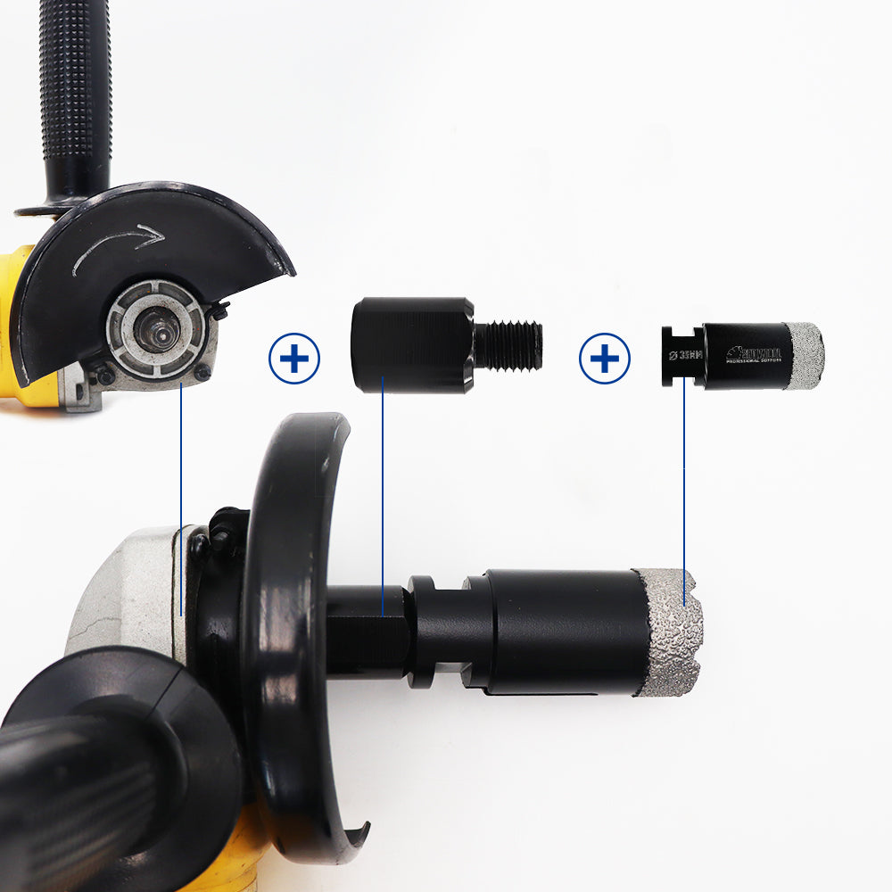 Core Bits Adapter Connection Converter Different Thread Grinding Wheel Adapter - SHDIATOOL