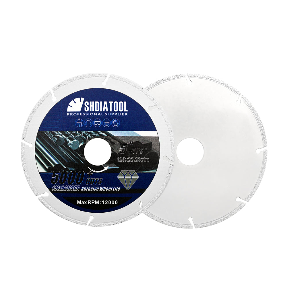 Diamond Metal Cutting Disc 3"/4"/4.5"/5" for Steel Tube Iron Rebar Saw Blade
