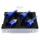 SHDIATOOL Diamond Drill Bit 4pcs/set for Porcelain Granite Marble 5/8-11 Hole Saw